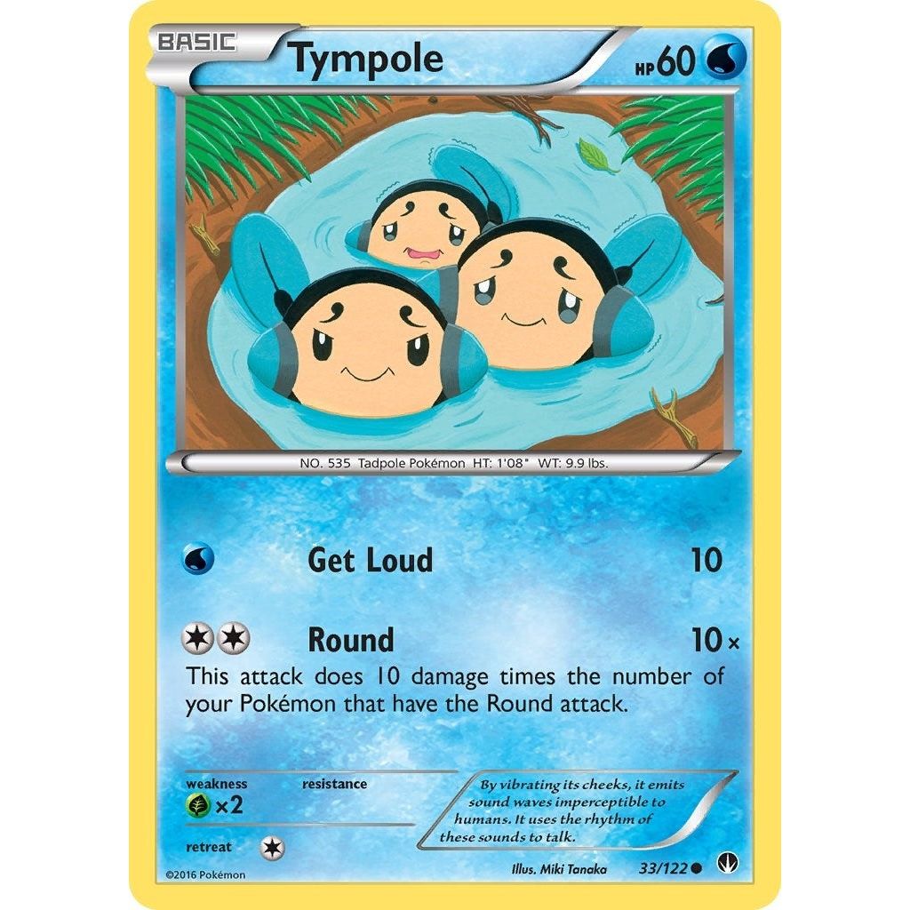Image for Tympole (33/122) (BKP) - Pokemon