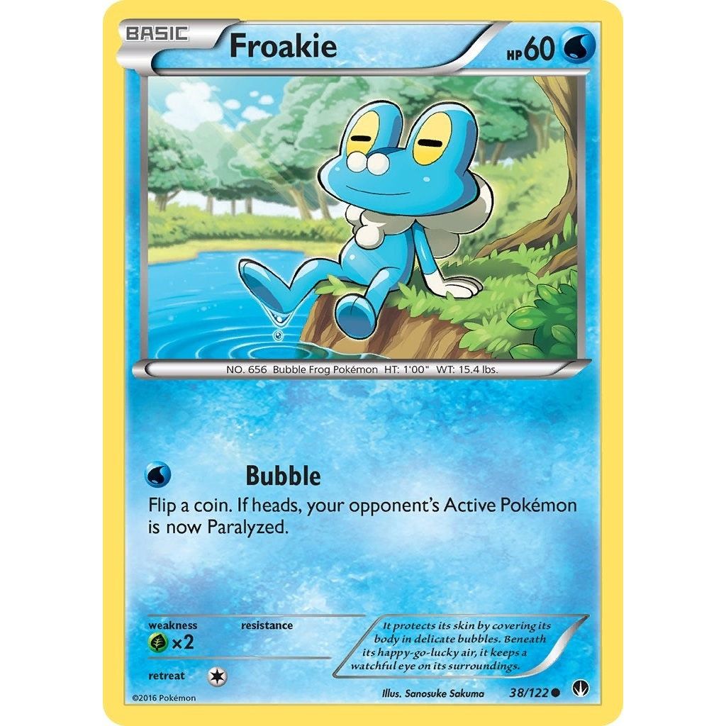 Image for Froakie (38/122) (BKP) - Pokemon