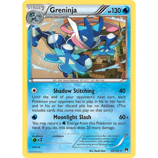 Image for Greninja (40/122) (BKP) - Pokemon