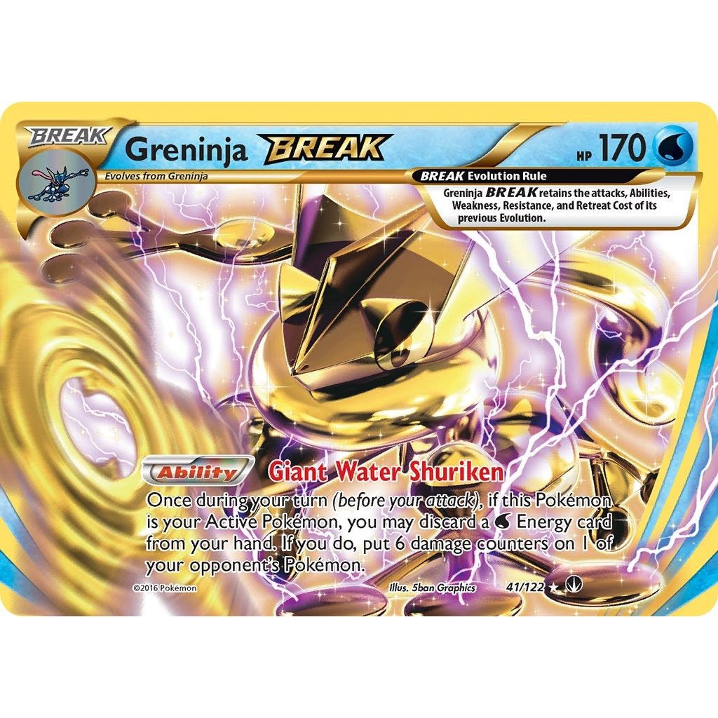 Image for Greninja BREAK (41/122) (BKP) - Pokemon