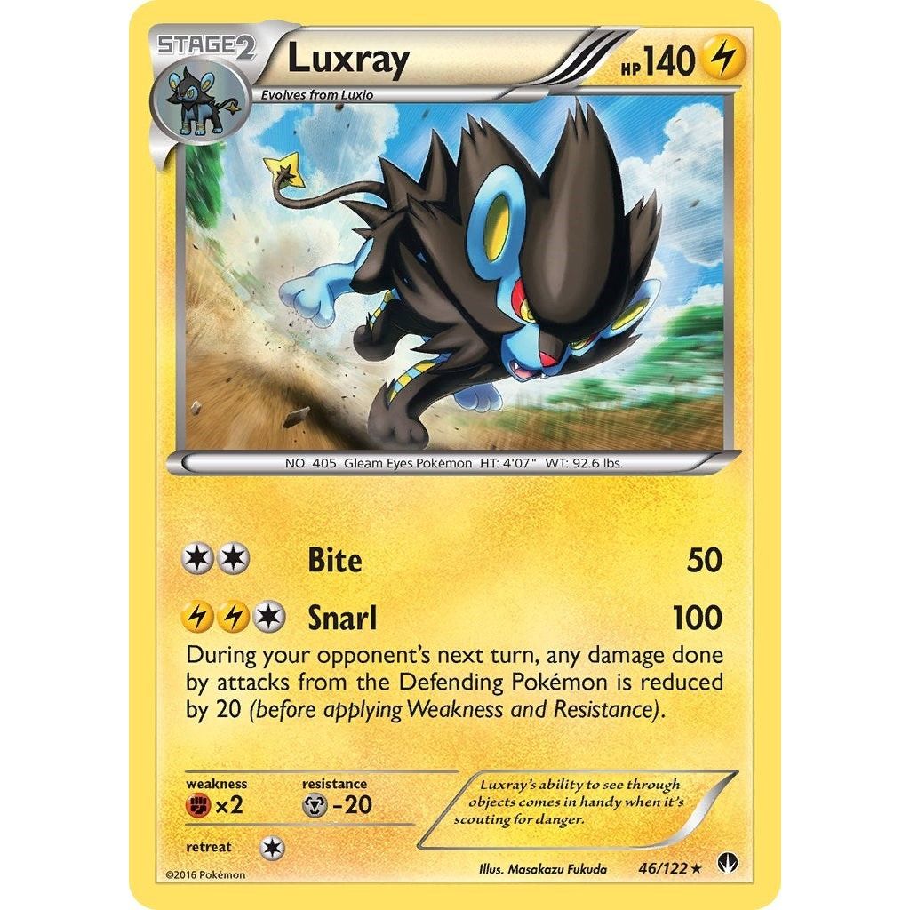 Image for Luxray (46/122) (BKP) - Pokemon