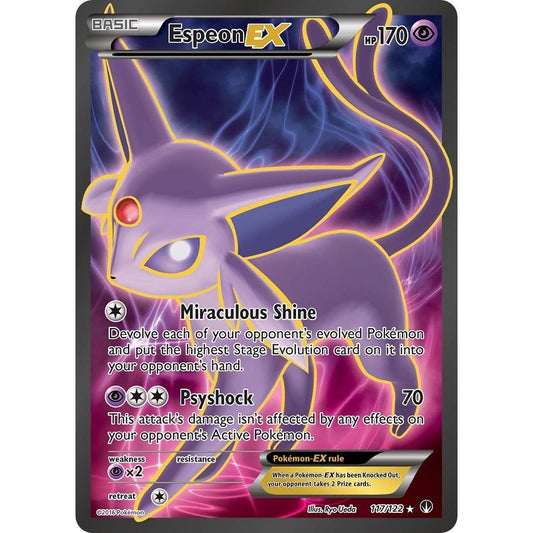 Image for Espeon EX (Full Art) (117/122) (BKP) - Pokemon