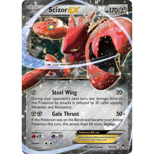Image for Scizor EX (76/122) (BKP) - Pokemon