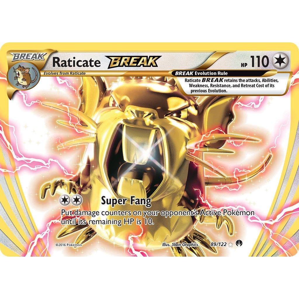 Image for Raticate BREAK (89/122) (BKP) - Pokemon