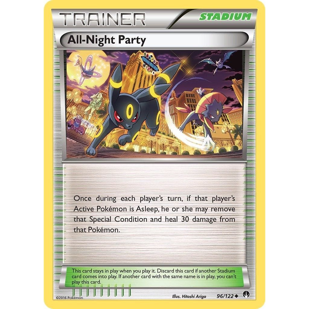 Image for All-Night Party (96/122) (BKP) - Pokemon