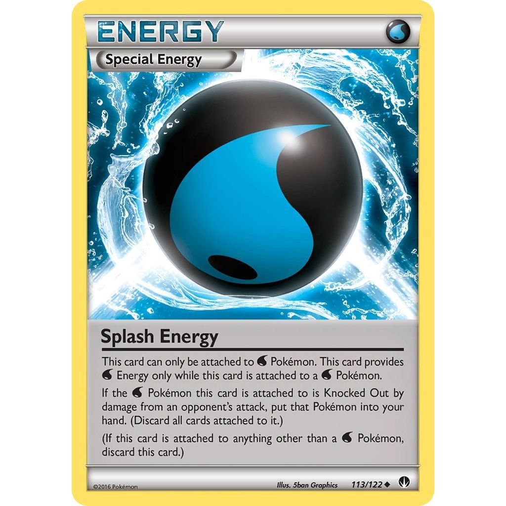Image for Splash Energy (113/122) (BKP) - Pokemon