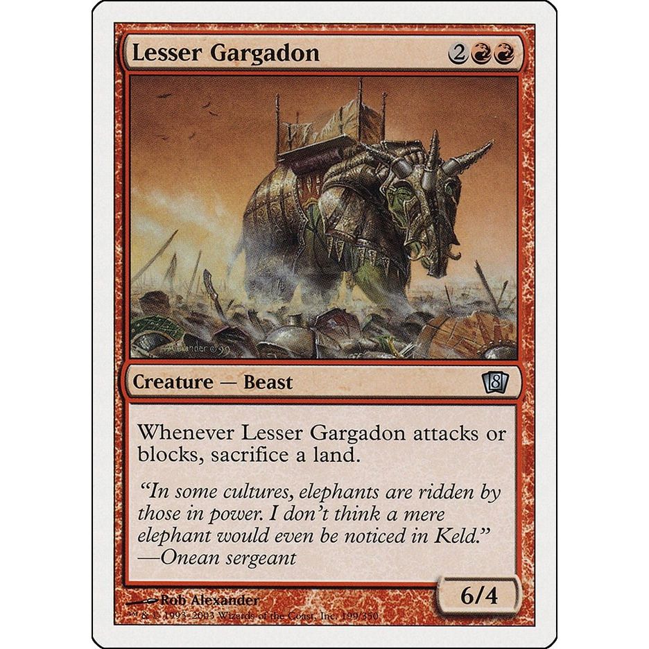 Image for Lesser Gargadon (199) (8ED) - Magic: The Gathering