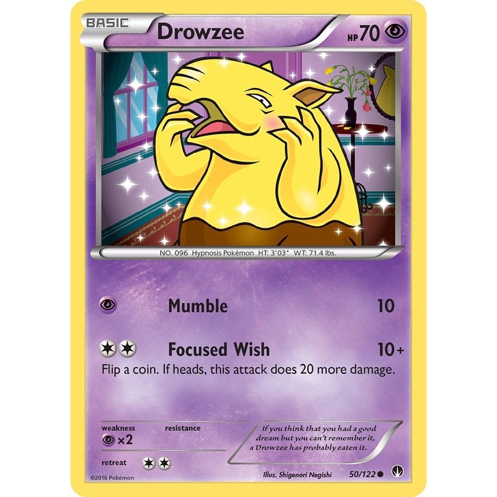 Image for Drowzee (50/122) (BKP) - Pokemon