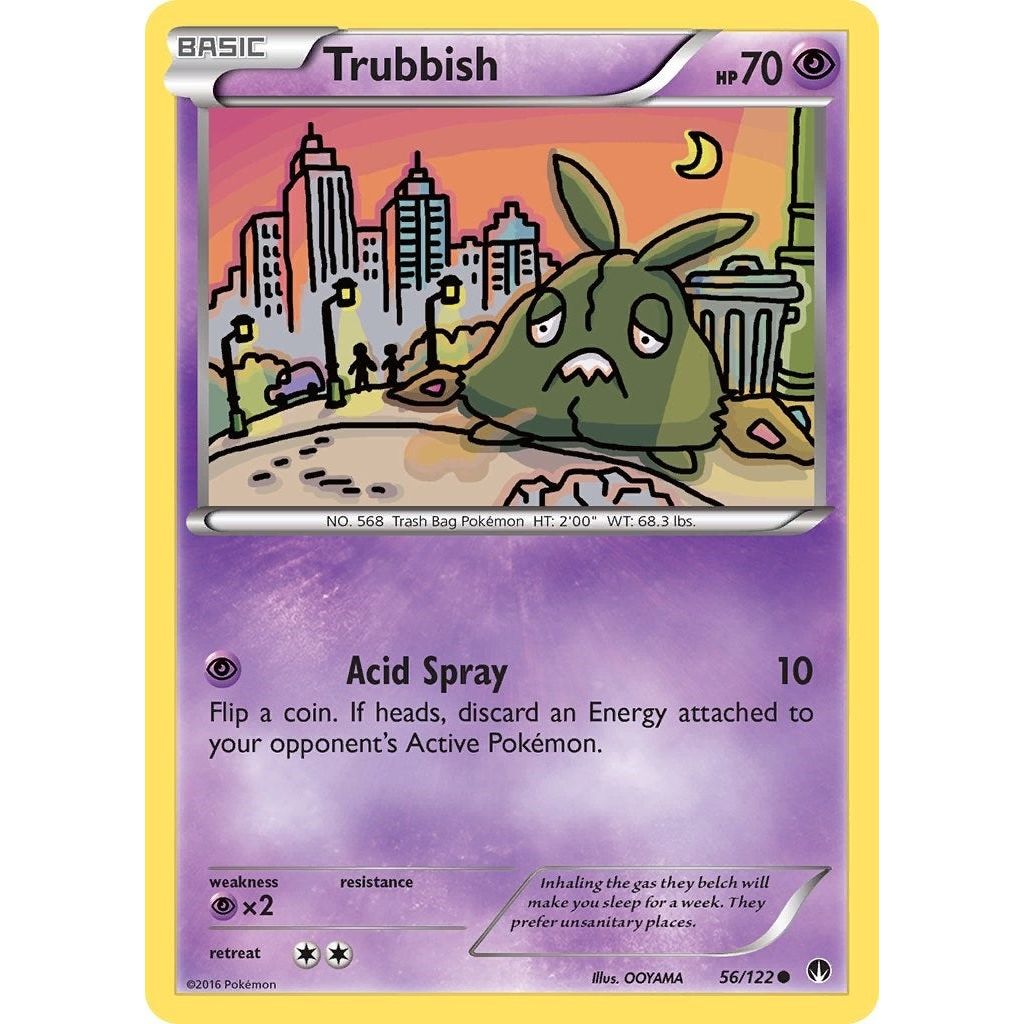Image for Trubbish (56/122) (BKP) - Pokemon