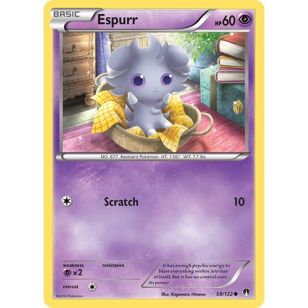 Image for Espurr (58/122) (BKP) - Pokemon