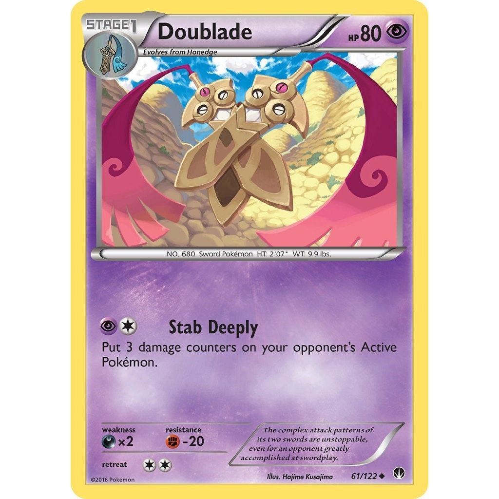 Image for Doublade (61/122) (BKP) - Pokemon