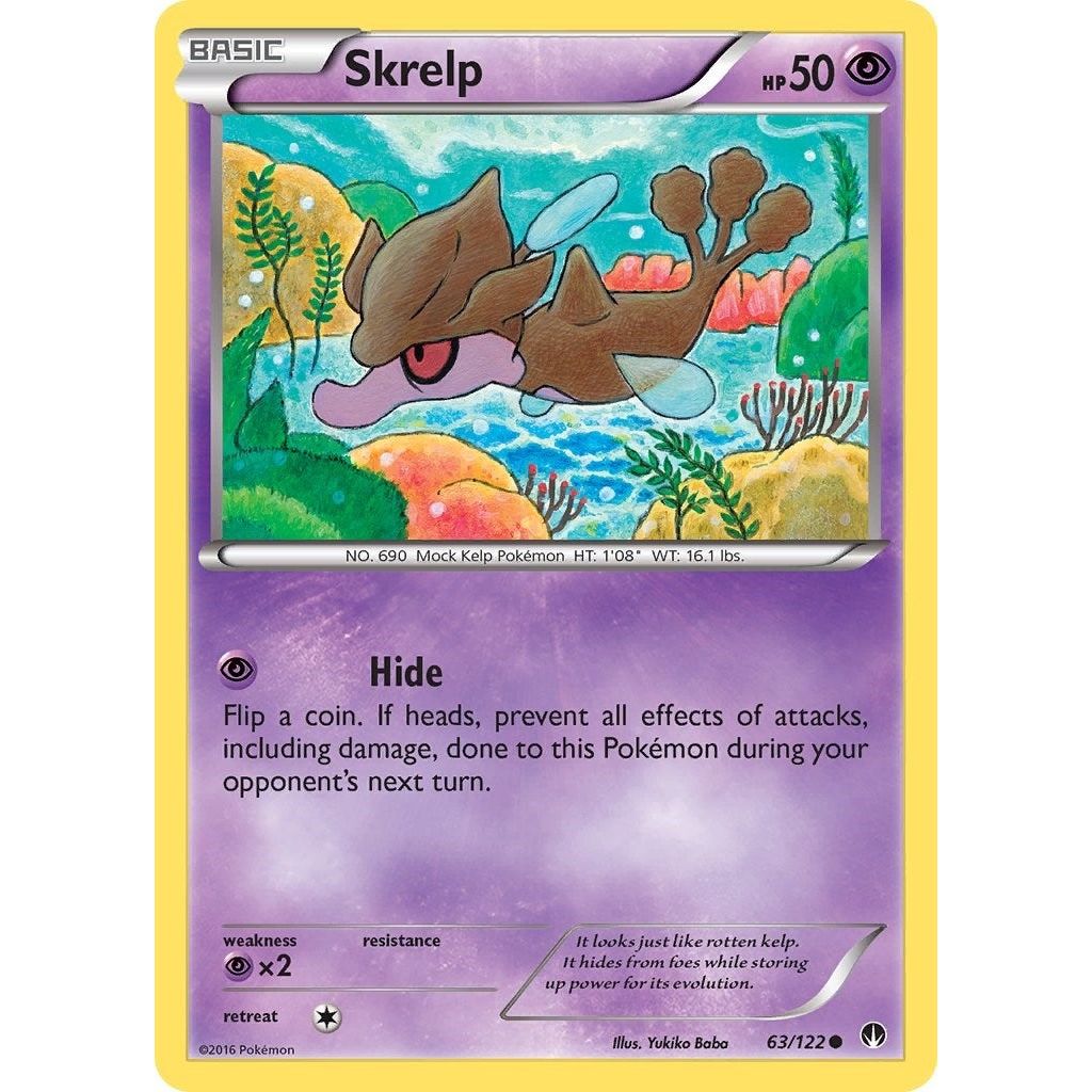 Image for Skrelp (63/122) (BKP) - Pokemon