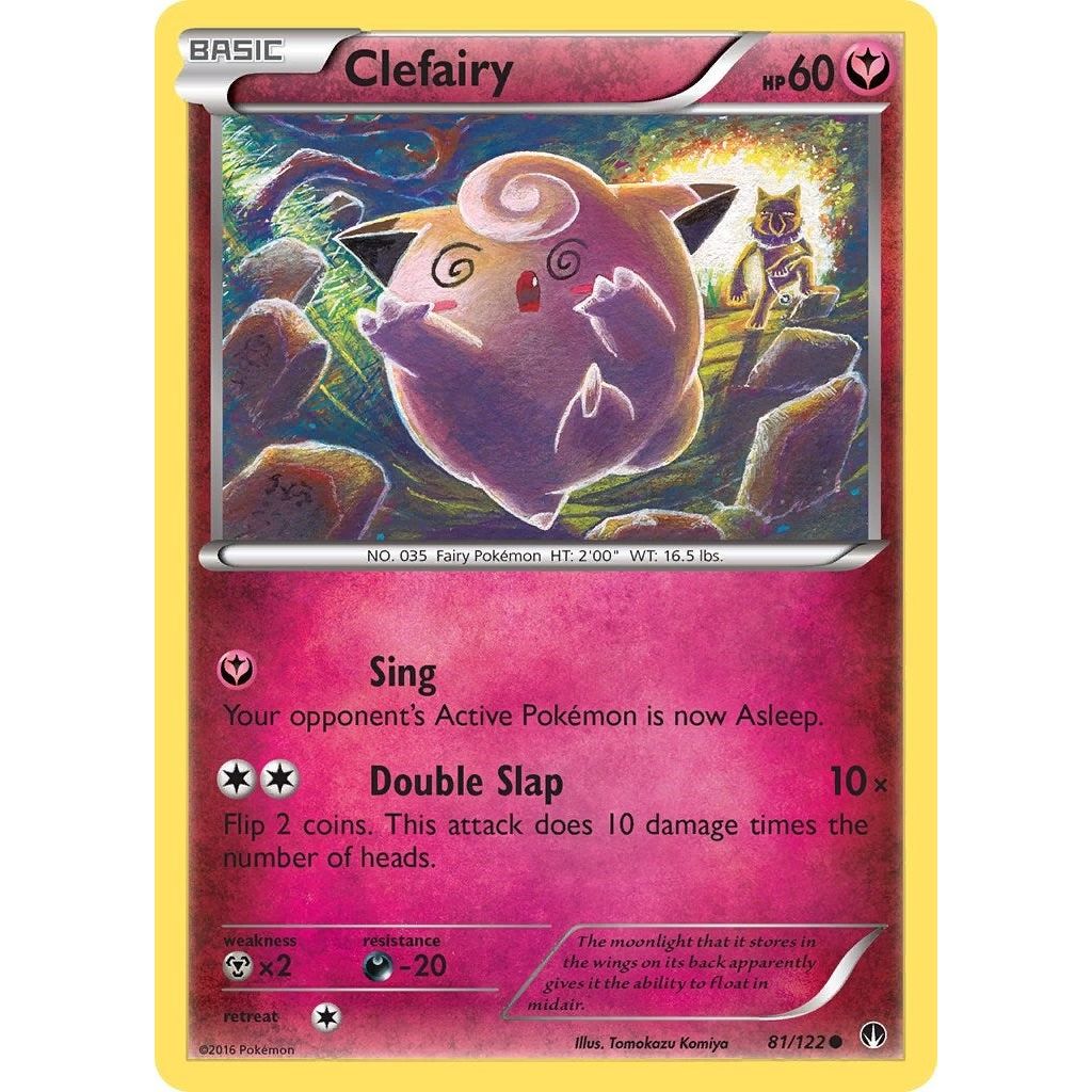 Image for Clefairy (81/122) (BKP) - Pokemon