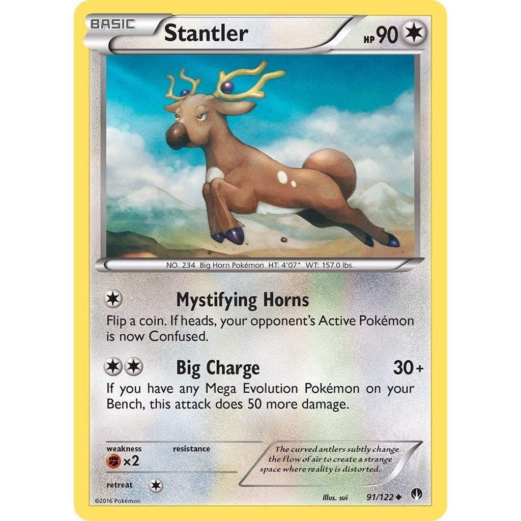Image for Stantler (91/122) (BKP) - Pokemon