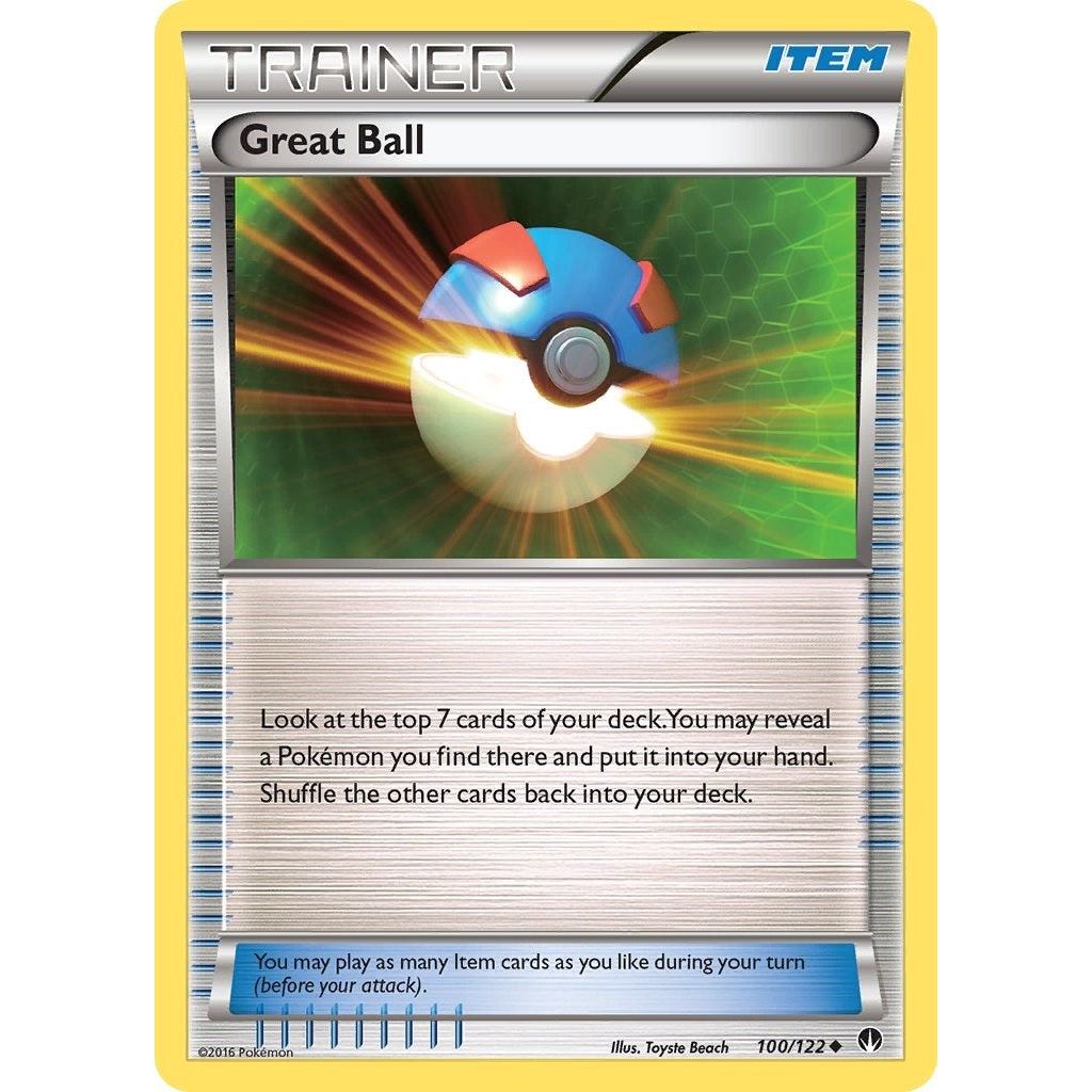 Image for Great Ball (100/122) (BKP) - Pokemon