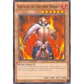 Image for Thestalos the Firestorm Monarch (SR01-EN008) (SR01) - YuGiOh