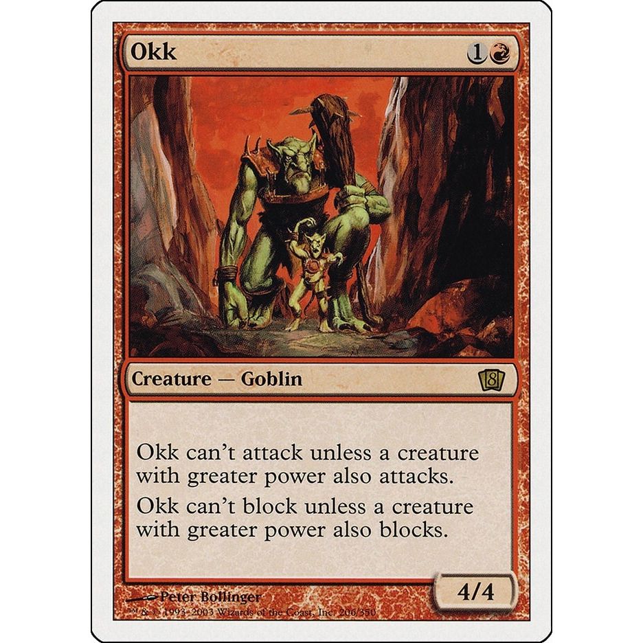 Image for Okk (206) (8ED) - Magic: The Gathering