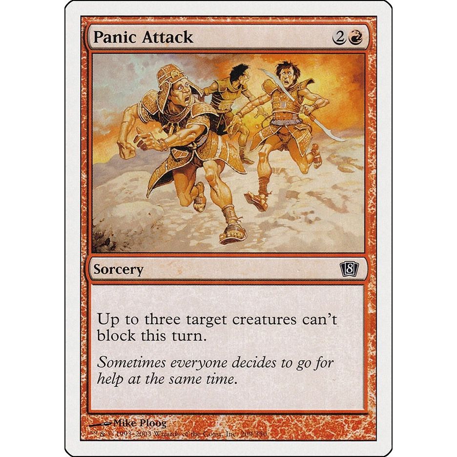 Image for Panic Attack (209) (8ED) - Magic: The Gathering