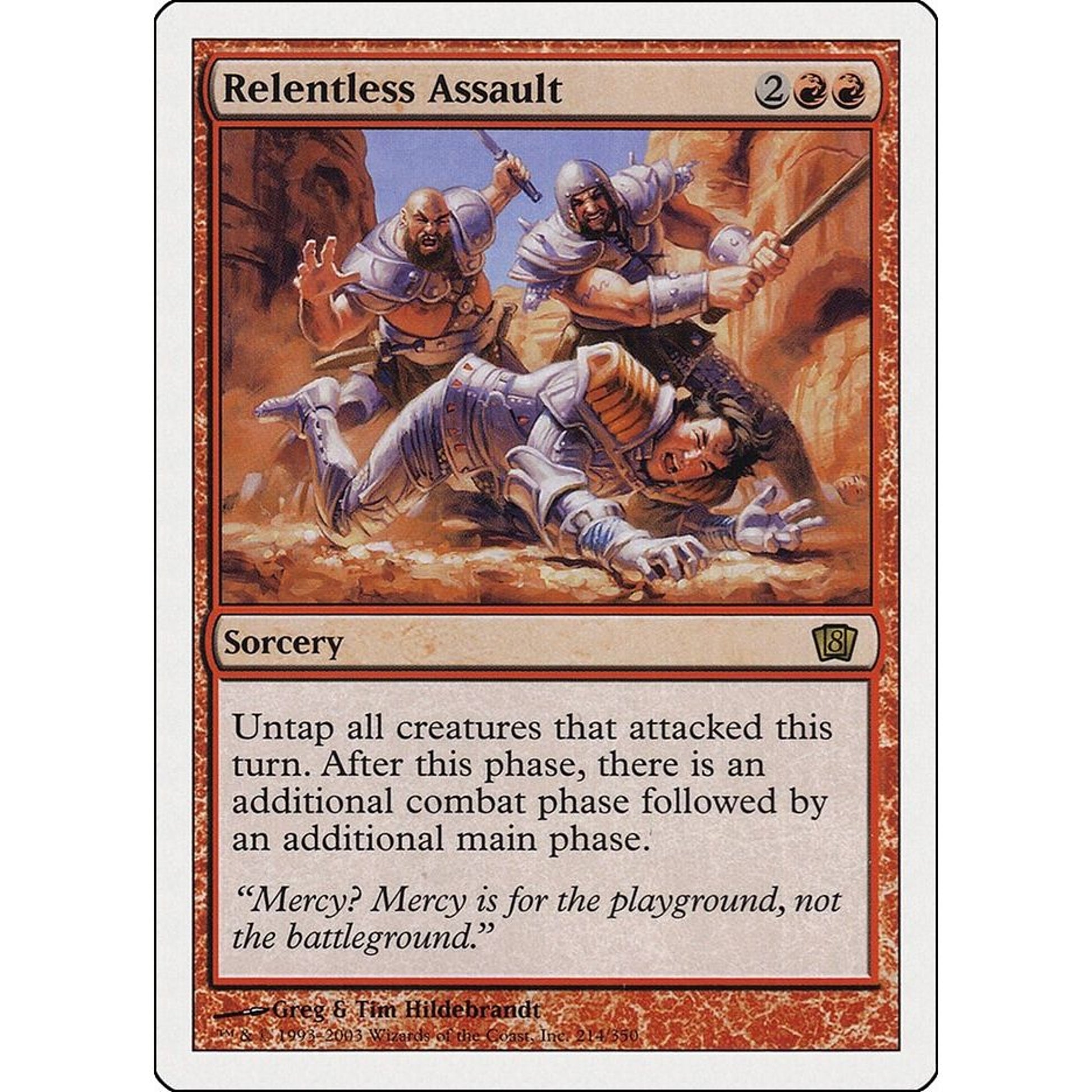 Image for Relentless Assault (214) (8ED) - Magic: The Gathering