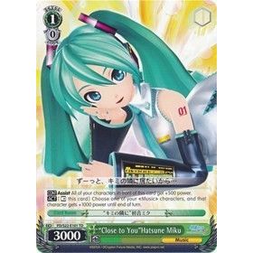 Image for "Close to You"Hatsune Miku (PD/S22-E101 TD) (PD/S22) - Weiss Schwarz