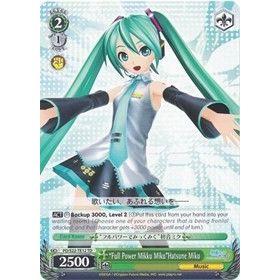 Image for "Full Power Mikku Miku"Hatsune Miku (TD) (PD/S22-TE12 TD) (PD/S22) - Weiss Schwarz