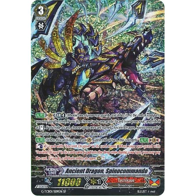 Image for Ancient Dragon, Spinocommando (SP) (G-TCB01/S09EN) (G-TCB01) - Cardfight Vanguard