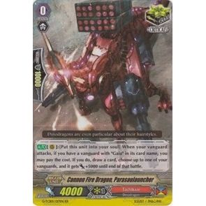 Image for Cannon Fire Dragon, Parasaulauncher (G-TCB01/017EN) (G-TCB01) - Cardfight Vanguard