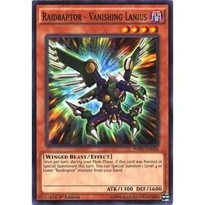 Image for Raidraptor - Vanishing Lanius (WIRA-EN016) (WIRA) - YuGiOh