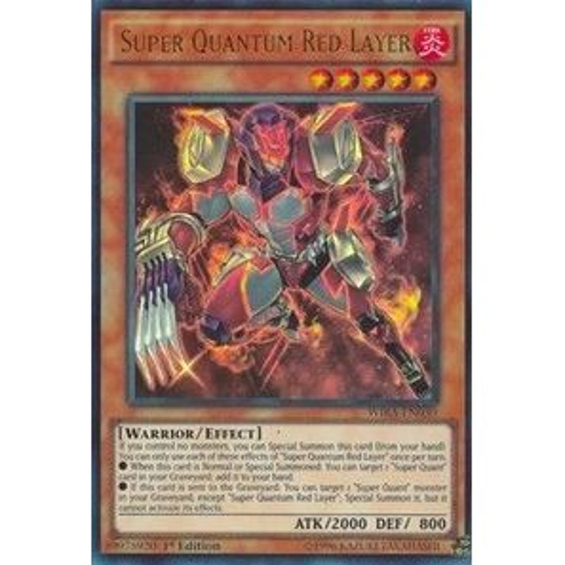 Image for Super Quantum Red Layer (WIRA-EN030) (WIRA) - YuGiOh