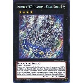 Image for Number 52: Diamond Crab King (WIRA-EN050) (WIRA) - YuGiOh