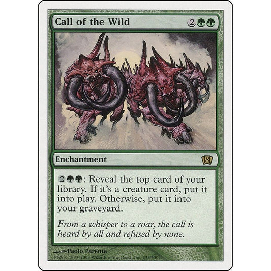 Image for Call of the Wild (235) (8ED) - Magic: The Gathering