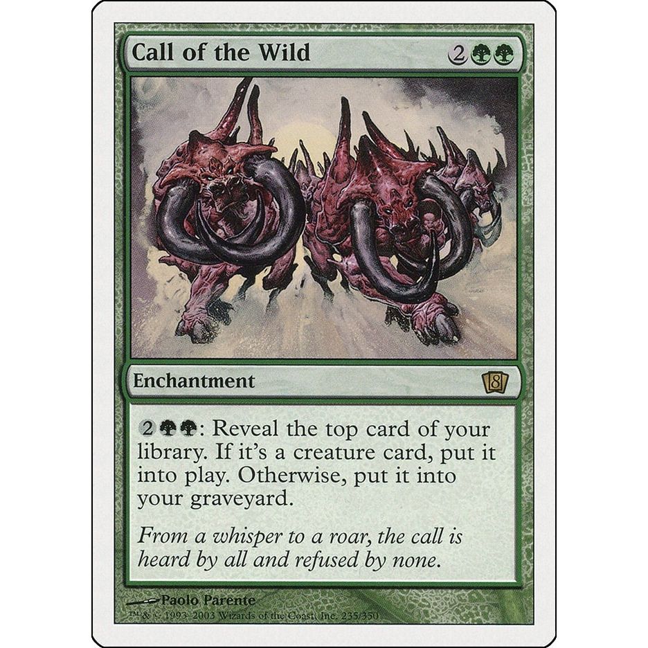 Image for Call of the Wild (235) (8ED) - Magic: The Gathering