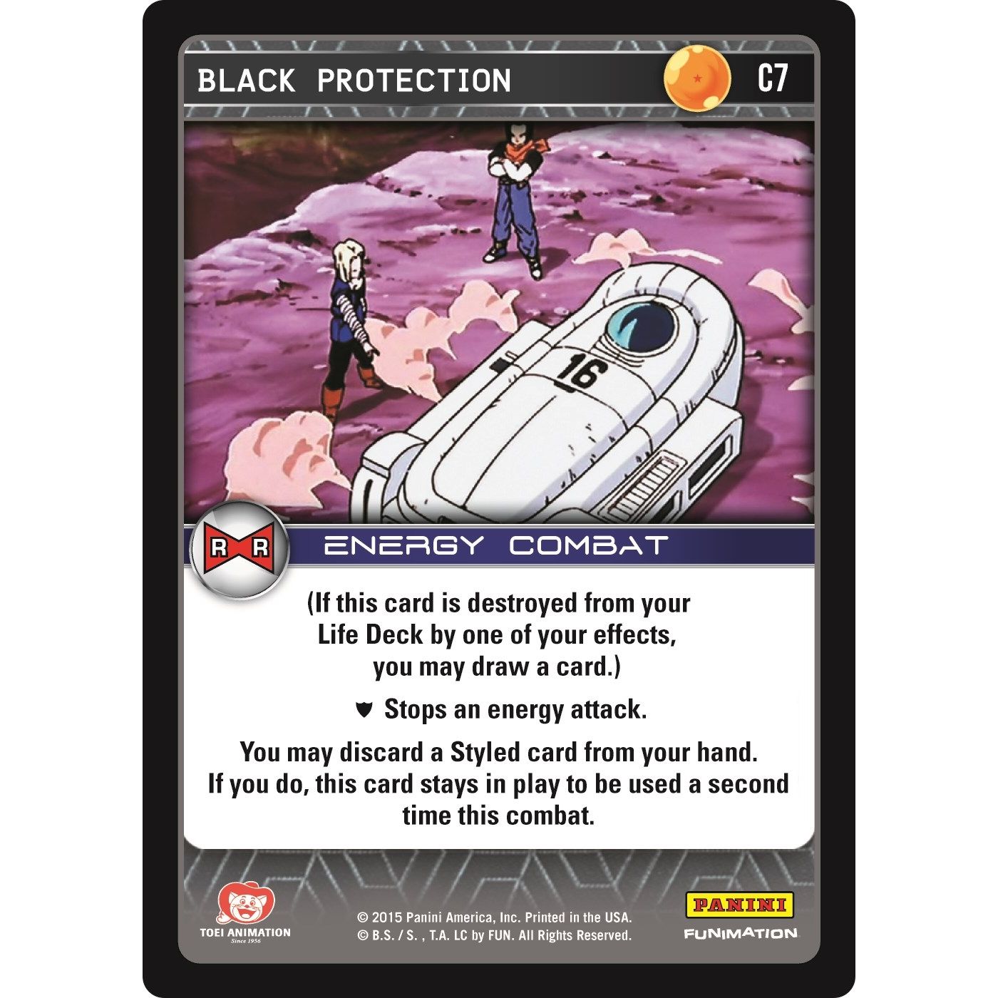 Image for Black Protection (C7) (EVO) - Dragon Ball Z TCG