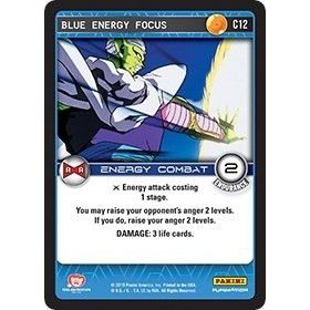 Image for Blue Energy Focus (C12) (EVO) - Dragon Ball Z TCG