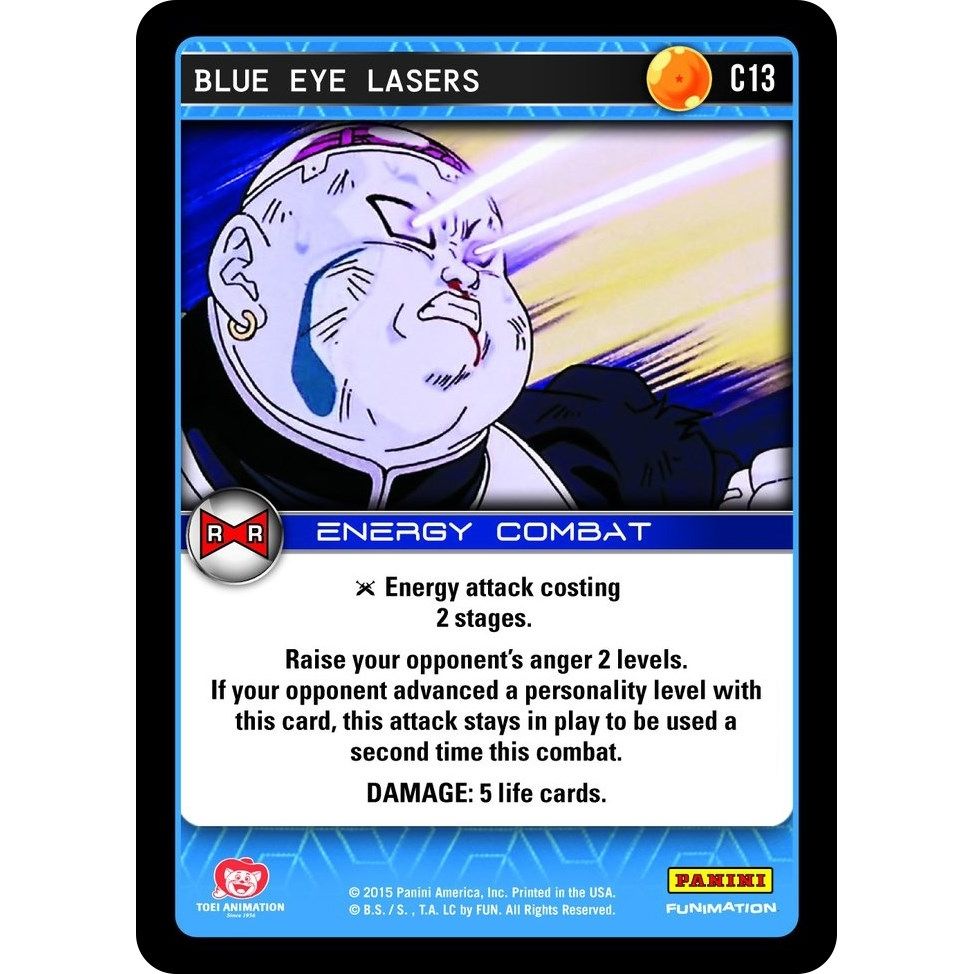 Image for Blue Eye Lasers (C13) (EVO) - Dragon Ball Z TCG