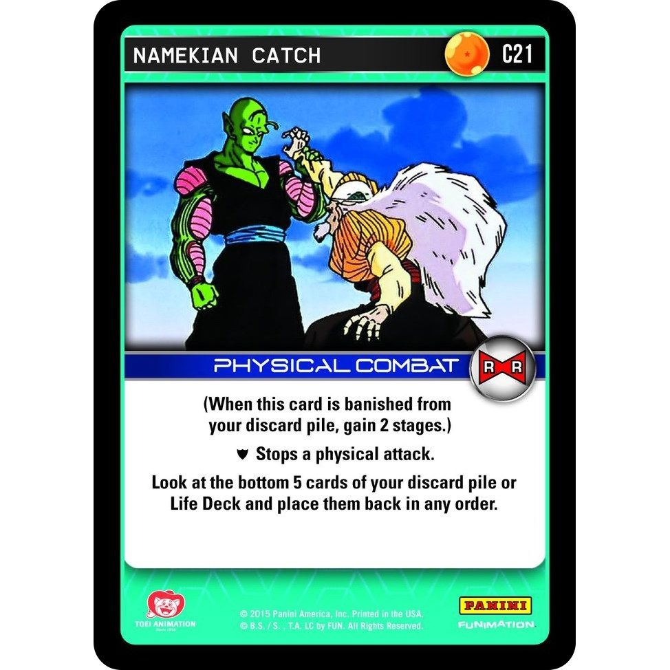 Image for Namekian Catch (C21) (EVO) - Dragon Ball Z TCG