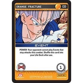 Image for Orange Fracture (C33) (EVO) - Dragon Ball Z TCG