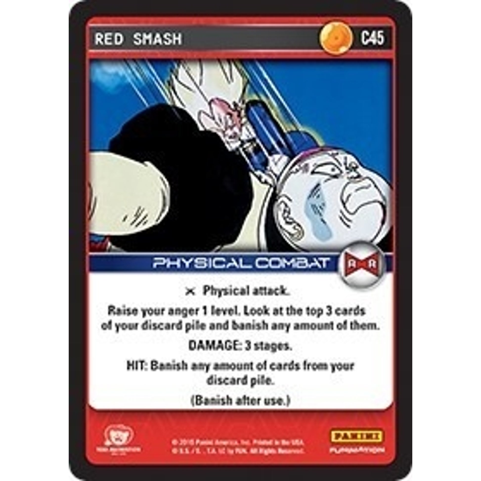 Image for Red Smash (C45) (EVO) - Dragon Ball Z TCG