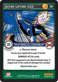 Image for Saiyan Lifting Kick (C54) (EVO) - Dragon Ball Z TCG