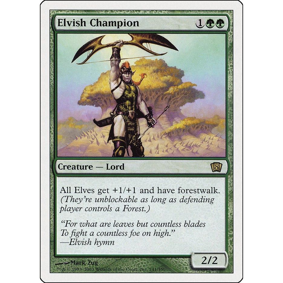 Image for Elvish Champion (241) (8ED) - Magic: The Gathering