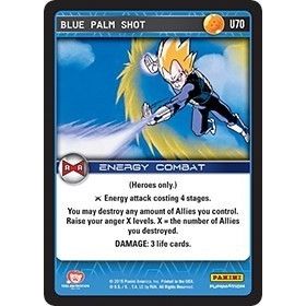 Image for Blue Palm Shot (U70) (EVO) - Dragon Ball Z TCG