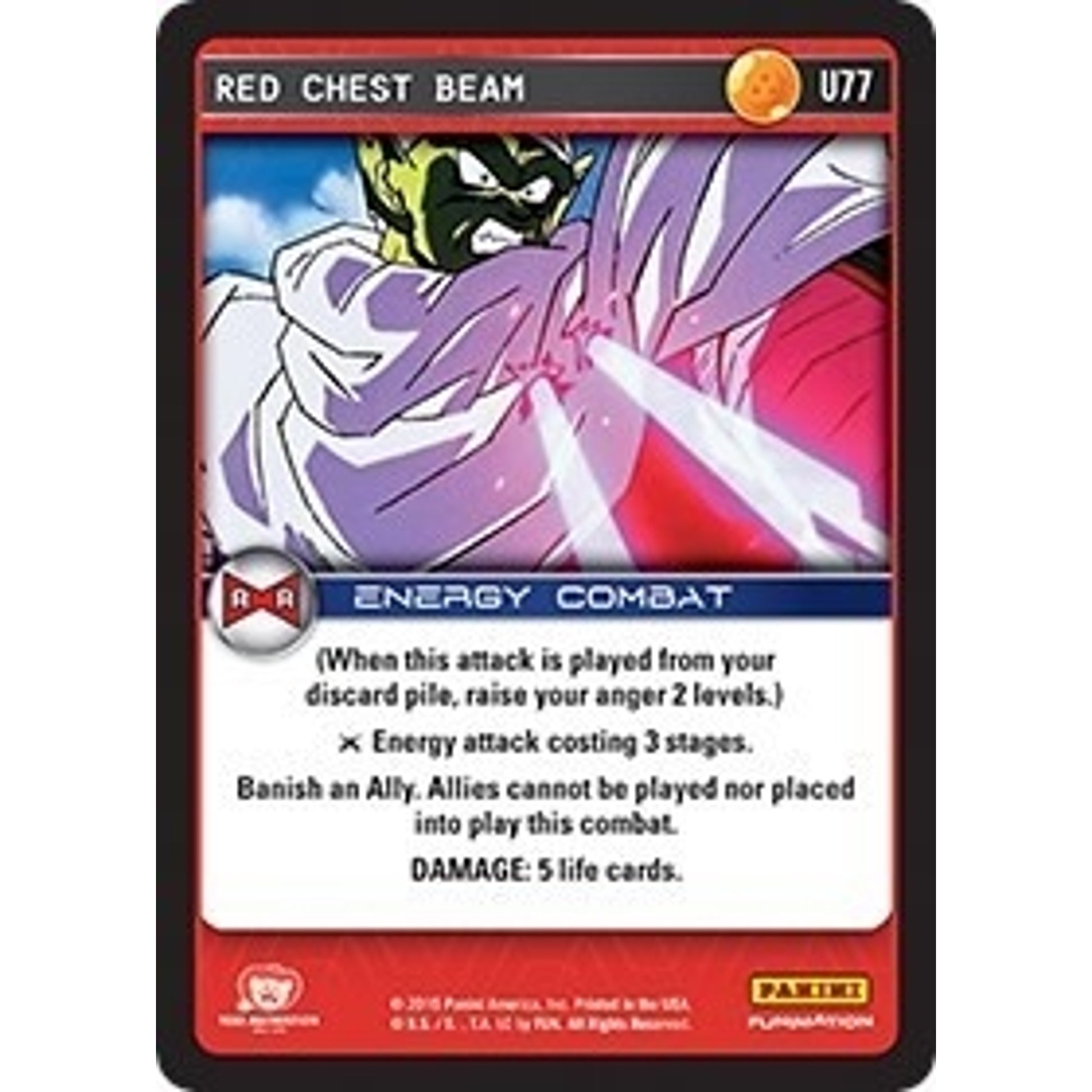 Image for Red Chest Beam (U77) (EVO) - Dragon Ball Z TCG