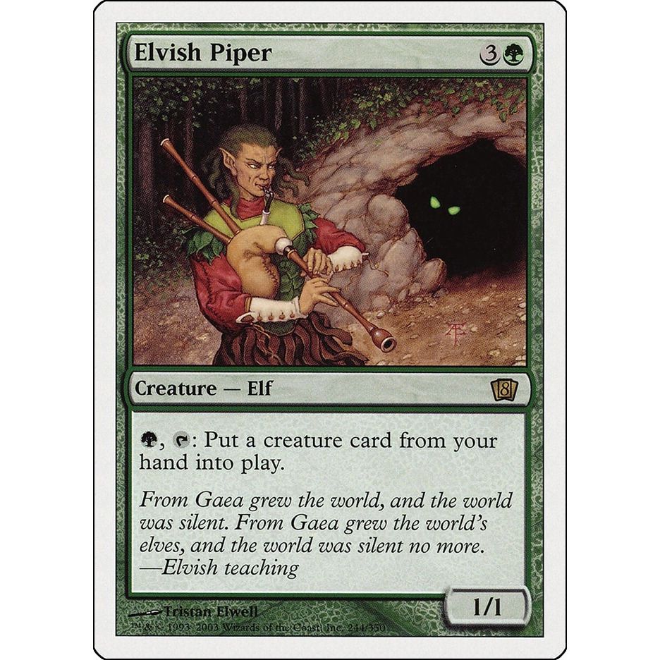 Image for Elvish Piper (244) (8ED) - Magic: The Gathering