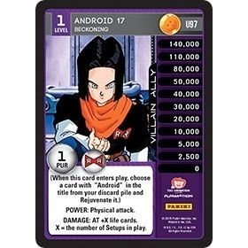 Image for Android 17 - Beckoning (U97) (EVO) - Dragon Ball Z TCG