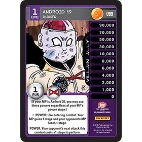 Image for Android 19 - Injured (U99) (EVO) - Dragon Ball Z TCG