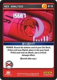 Image for Red Analysis (R115) (EVO) - Dragon Ball Z TCG