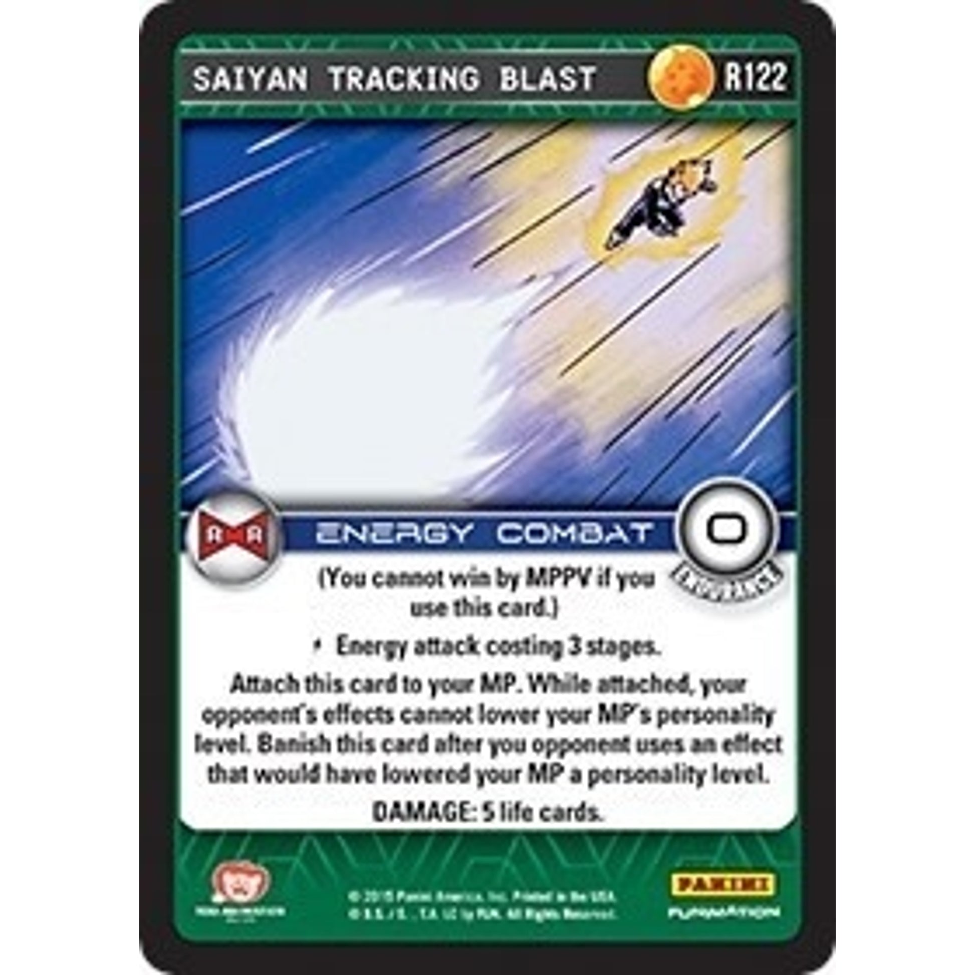 Image for Saiyan Tracking Blast (R122) (EVO) - Dragon Ball Z TCG