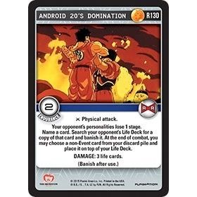 Image for Android 20's Domination (R130) (EVO) - Dragon Ball Z TCG