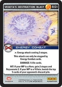 Image for Vegeta's Destruction Blast (R131) (EVO) - Dragon Ball Z TCG