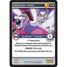 Image for Energized Strike (R136) (EVO) - Dragon Ball Z TCG